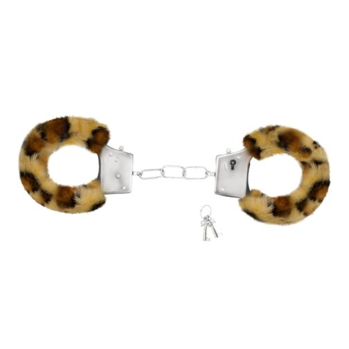 ALGEMAS DE PELUCHE LOVE CUFFS CRUSHIOUS LEOPARDO - Image 2