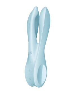 VIBRADOR THREESOME 1 AZUL SATISFYER