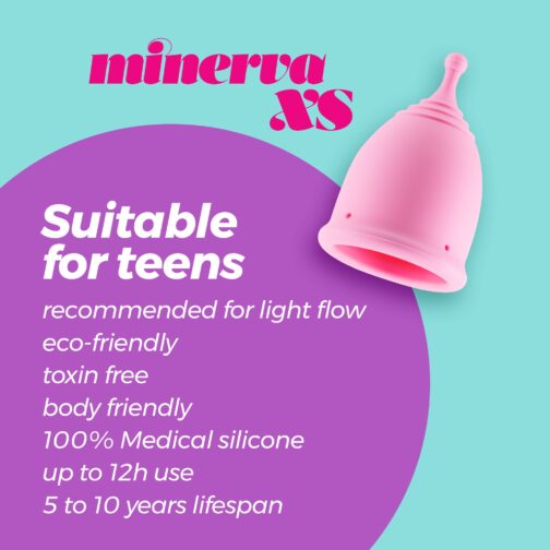 COPO MENSTRUAL MINERVA XS COM BOLSA CRUSHIOUS - Image 6