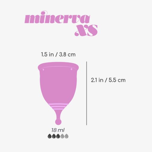 COPO MENSTRUAL MINERVA XS COM BOLSA CRUSHIOUS - Image 9