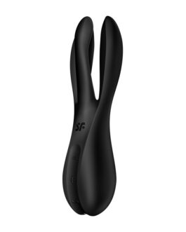 VIBRADOR THREESOME 2 PRETO SATISFYER