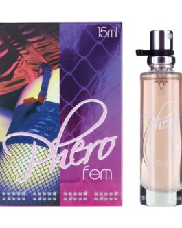 PERFUME COM FEROMONAS PARA MULHER PHEROFEM 15ML