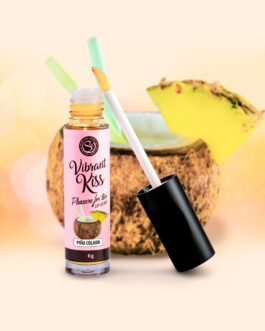 LIP GLOSS DE PIÑA COLADA VIBRANT KISS 6GR