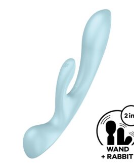 MULTI VIBRADOR TRIPLE OH AZUL SATISFYER