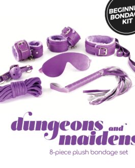 KIT BDSM DUNGEONS & MAIDENS ROXO CRUSHIOUS