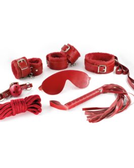 KIT BDSM DUNGEONS & MAIDENS VERMELHO CRUSHIOUS