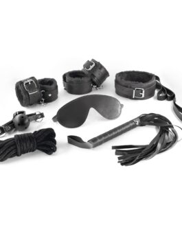 KIT BDSM DUNGEONS & MAIDENS PRETO CRUSHIOUS