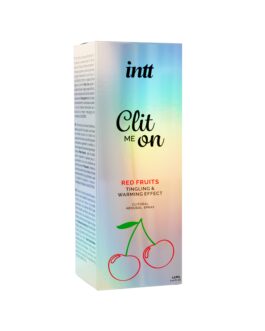 SPRAY ESTIMULANTE PARA CLITÓRIS CLIT ON ME FRUTOS VERMELHOS INTT 12ML