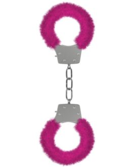 ALGEMAS COM PELUCHE PLEASURE FURRY HANDCUFFS ROSA