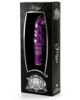 VIBRADOR FRIGGA ROXO EMBALAGEM PRETA