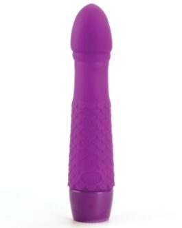 VIBRADOR BRIGIT ROXO EMBALAGEM BRANCA