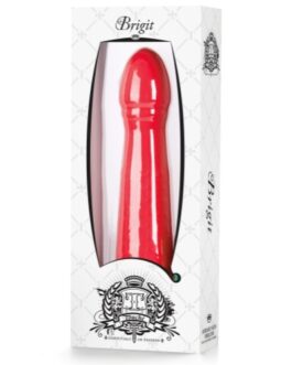 VIBRADOR BRIGIT VERMELHO EMBALAGEM BRANCA