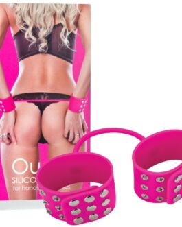 ALGEMAS DE SILICONE SILICONE CUFFS ROSA