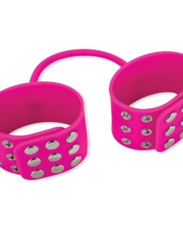 ALGEMAS DE SILICONE SILICONE CUFFS ROSA