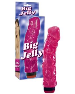 VIBRADOR BIG JELLY ROSA