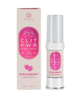 CLIT PWR – BÁLSAMO PARA CLÍTORIS DE MORANGO 15ML SECRET PLAY