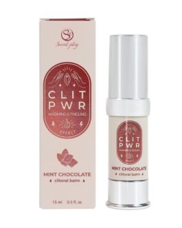 CLIT PWR – BÁLSAMO PARA CLÍTORIS COM MENTA E CHOCOLATE 15ML SECRET PLAY