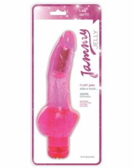 VIBRADOR JAMMY JELLY FLARY GLITTER