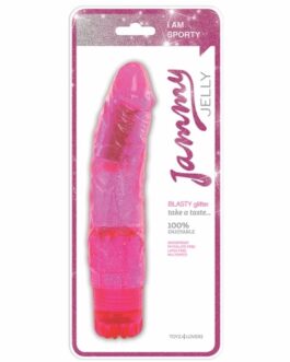 VIBRADOR JAMMY JELLY BLASTY GLITTER