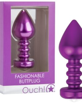 PLUG ANAL FASHIONABLE BUTTPLUG ROXO