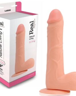 DILDO REALÍSTICO REAL RAPTURE FIRE PASSION 9” BRANCO