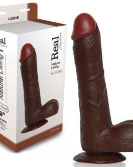 DILDO REALÍSTICO REAL RAPTURE FIRE PASSION 9” NEGRO