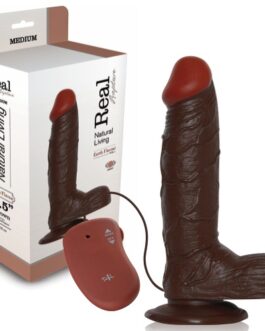 VIBRADOR REALÍSTICO REAL RAPTURE EARTH FLAVOUR 7.5” NEGRO