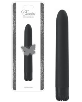 VIBRADOR CLASSICS PRETO MÉDIO