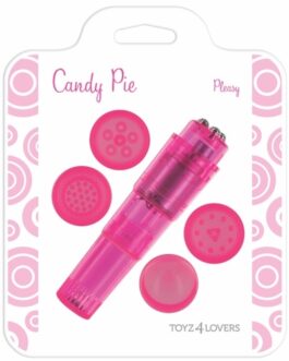 VIBRADOR CANDY PIE PLEASY ROSA