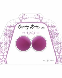 BOLAS VAGINAIS CANDY BALLS LUX ROXAS